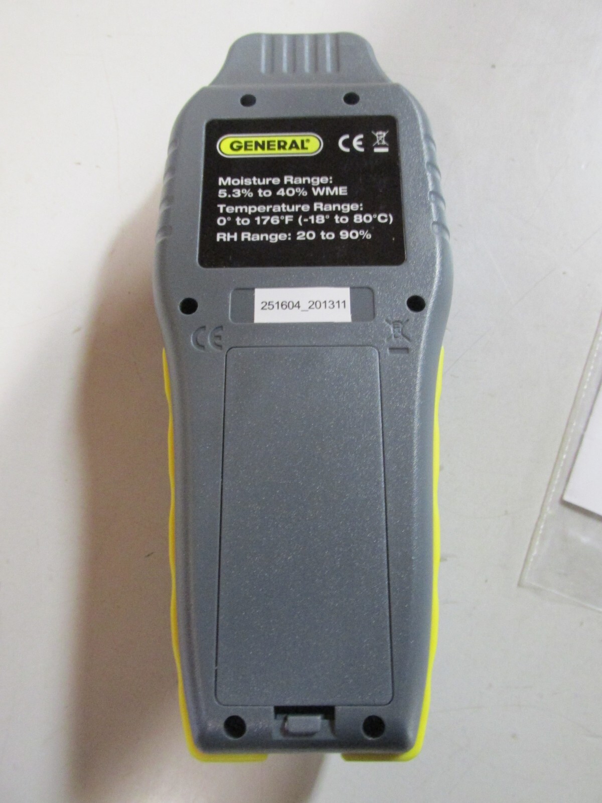 General Tools MMD8P Precision Multi-Species Wood Moisture Meter