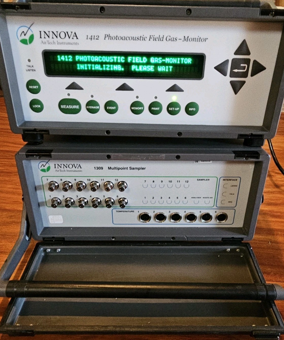 LUMASENSE Photoacoustic Monitor INNOVA 1412 + INNOVA 1309 Multipoint Sampler