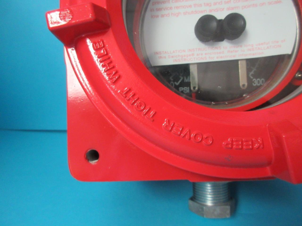 MURPHY EXPLOSION-PROOF PRESSURE SWITCHGAUGE OPLC-A-300-EX 125V 1A 300PSI/2.07MPA