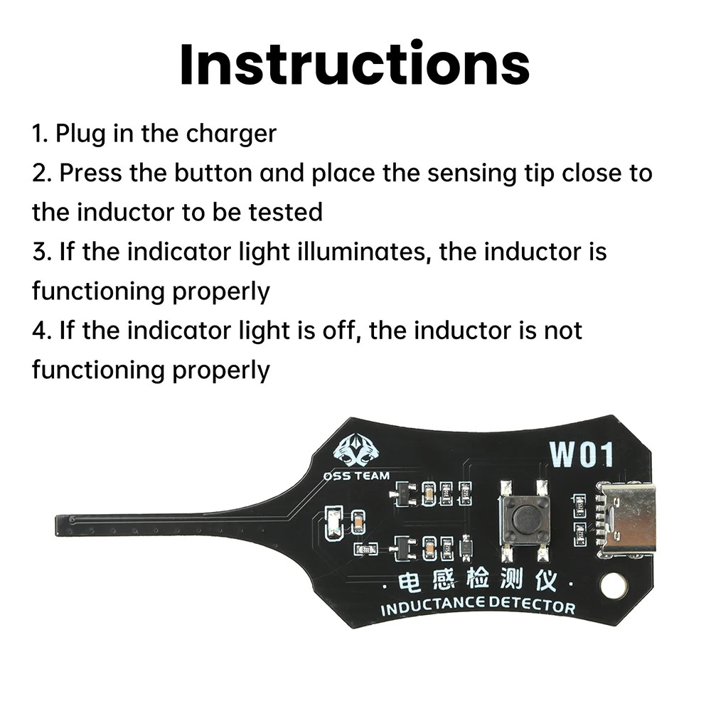 Universal Inductance Tester W01 Inductor Detectors With Compactly Construction ✅