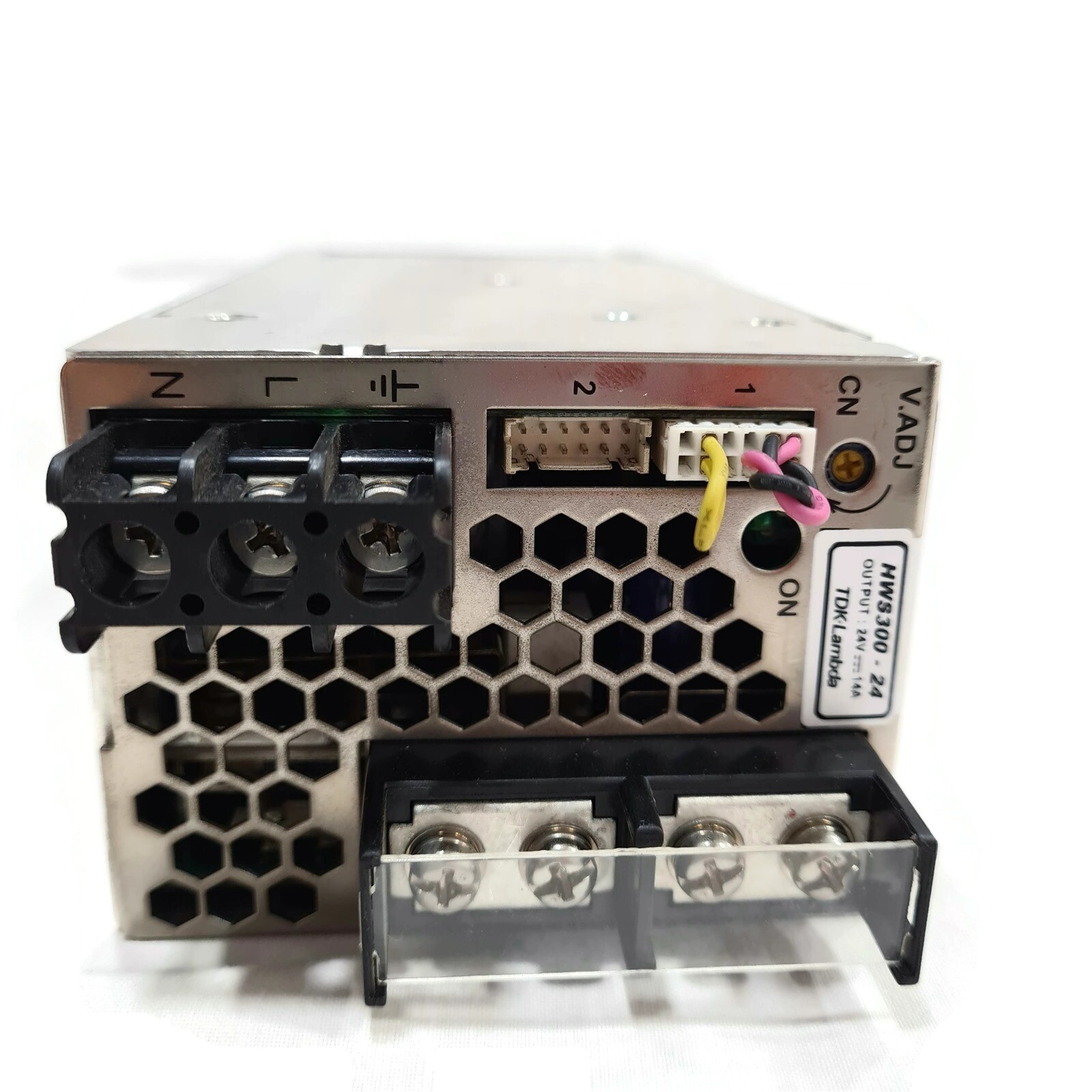 TDK-Lambda HWS300-24 Power Supply. 24 Volts 14 Amps. Made in Malaysia