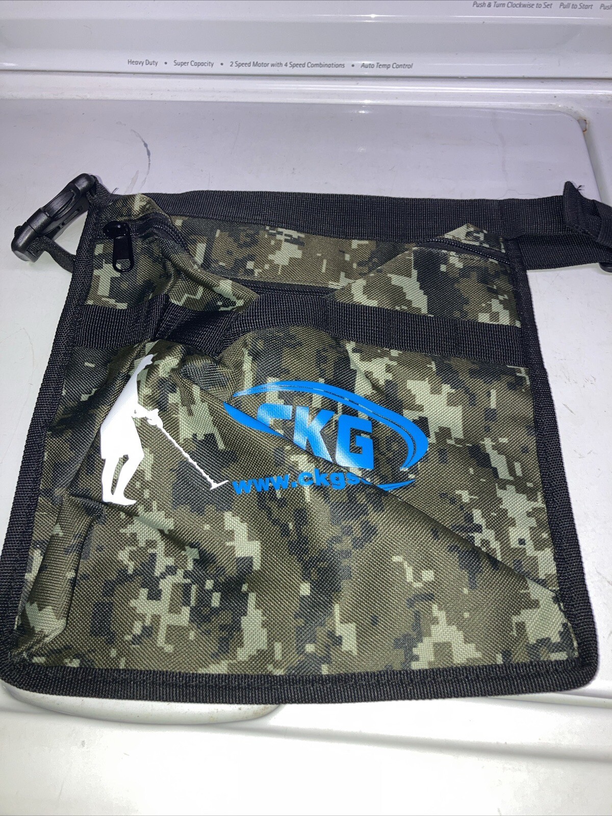 NEW CKG Metal Detecting Pouch Bag Digger Detector Finds Carry Pad Case Waist