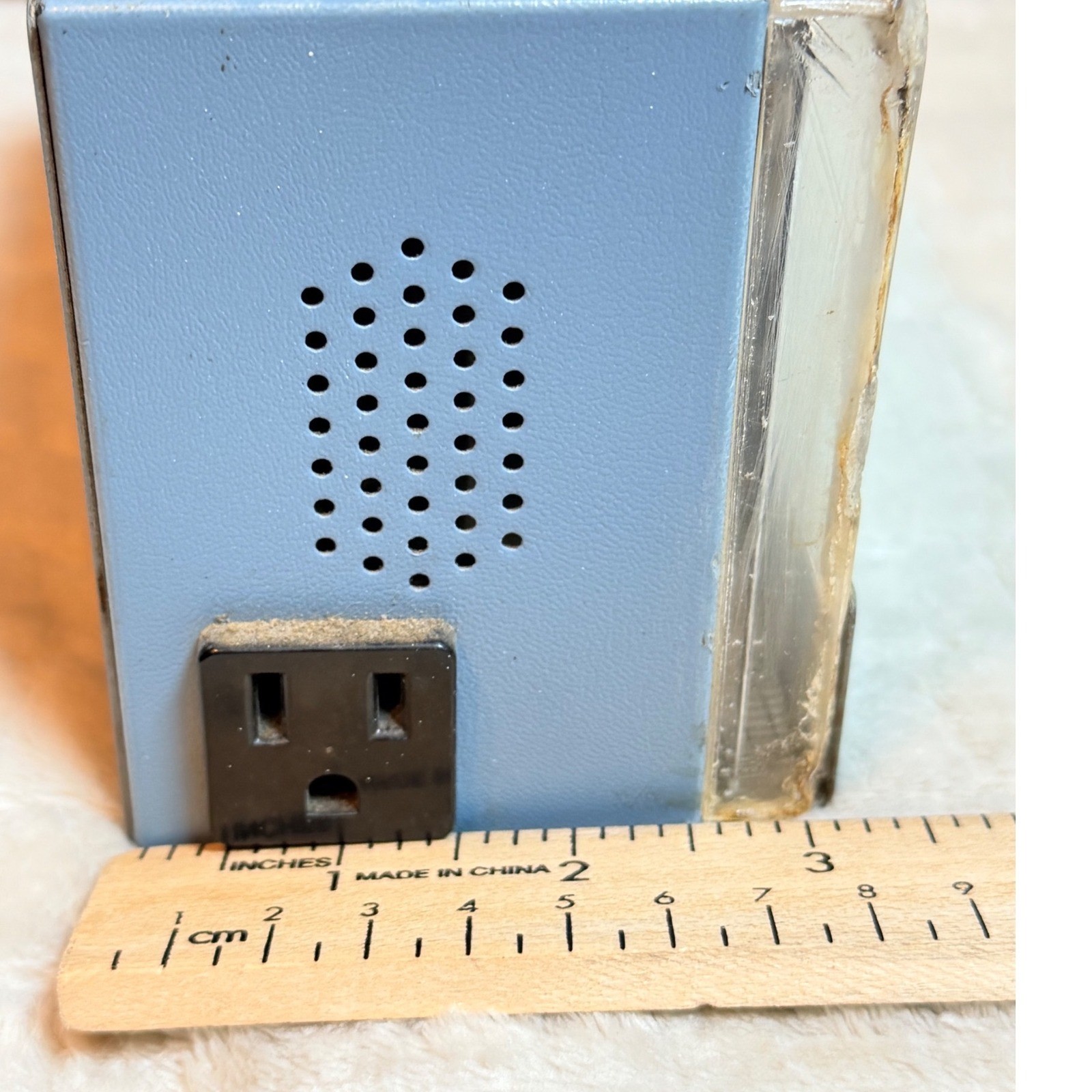VIZ WV-120B Power-Line Monitor Vintage AC RMS Voltage Meter Blue Tested