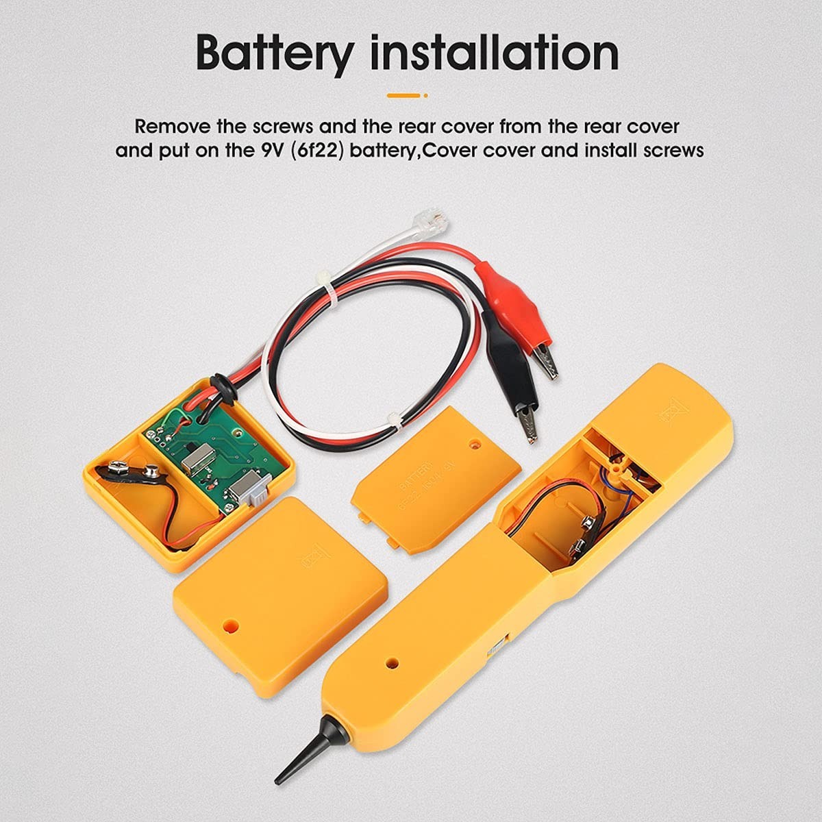 Electric Cable Tracing and Testing Kit – Precision Wire Tracer for Technicians