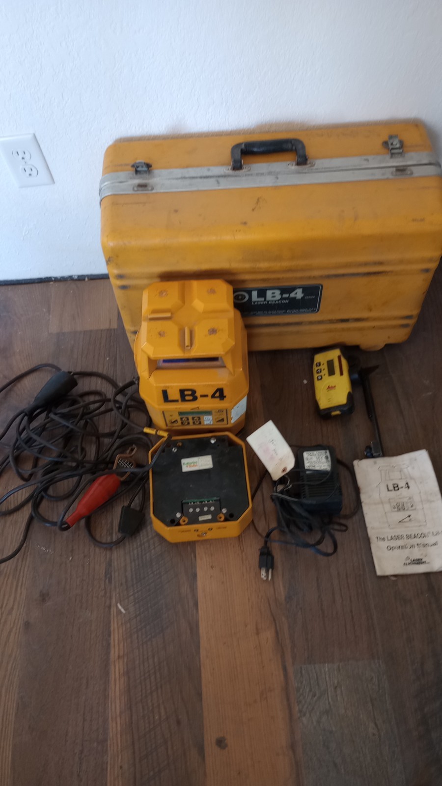 LASER ALIGNMENT LB-4 ROTARY DUAL SLOPE LASER LEVEL,TRANSIT,GRADE,TOPCON,SPECTRA