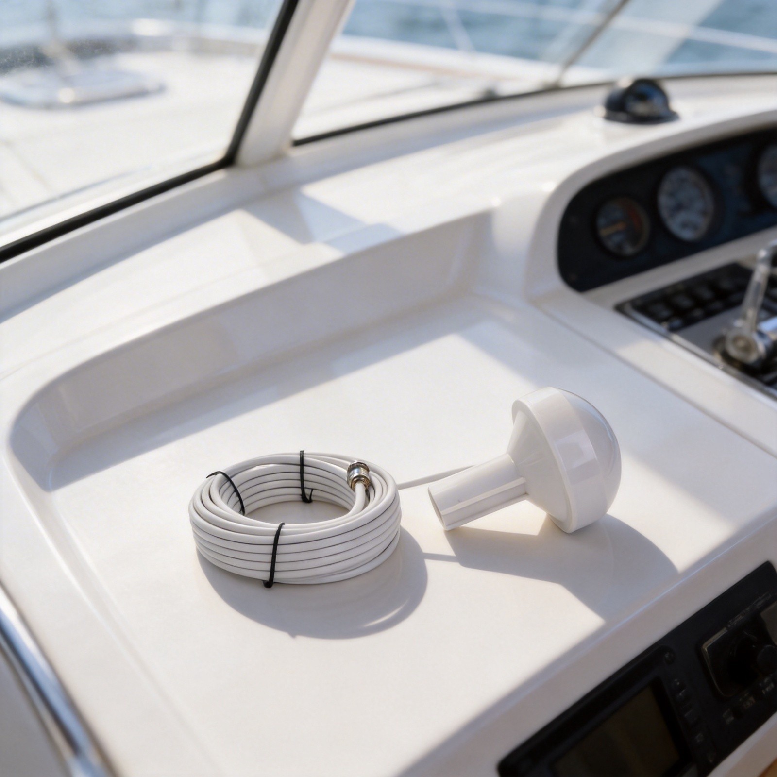 Boat Marine GPS External with 510m Cable and BNC TNC Male Connector