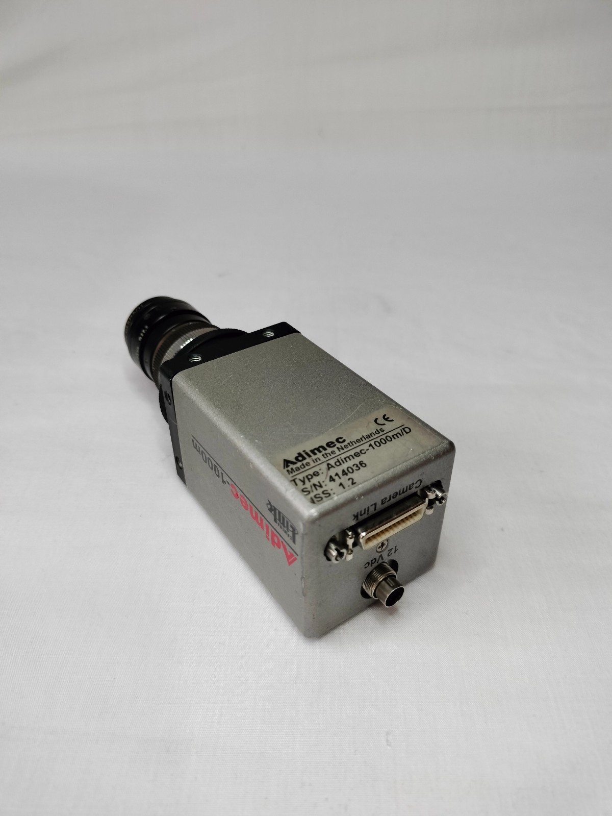 Adimec Adimec1000m Adimec-1000m/D Industrial CCD Camera w/ TV Lens Extender