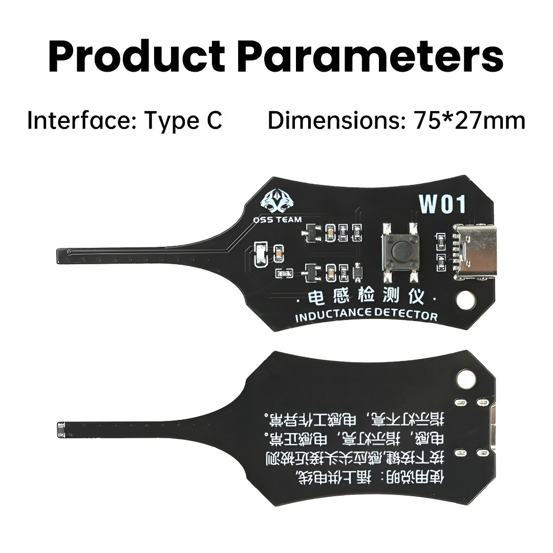 Universal Inductance Tester W01 Inductor Detectors With Compactly Construction