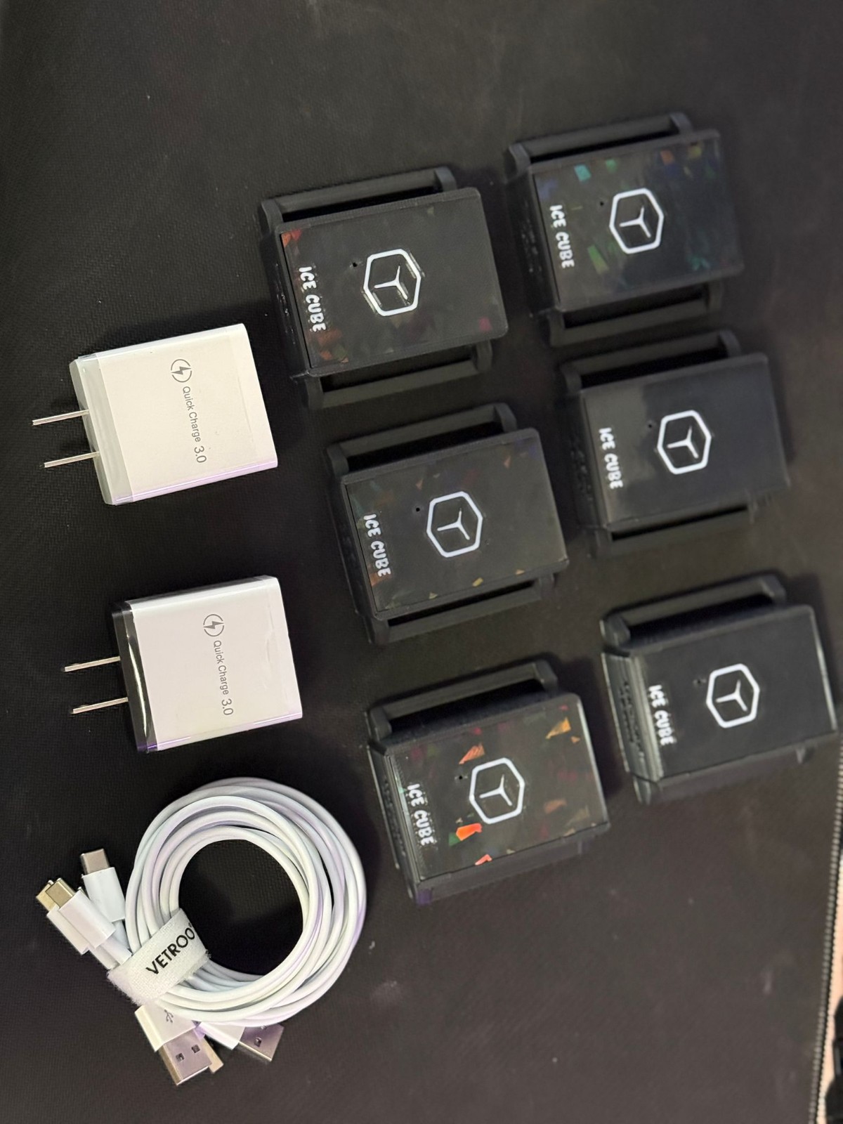 SlimeVR Compatible Full-Body Trackers 6-Pack | VRChat SteamVR FBT Kit Budget Fri