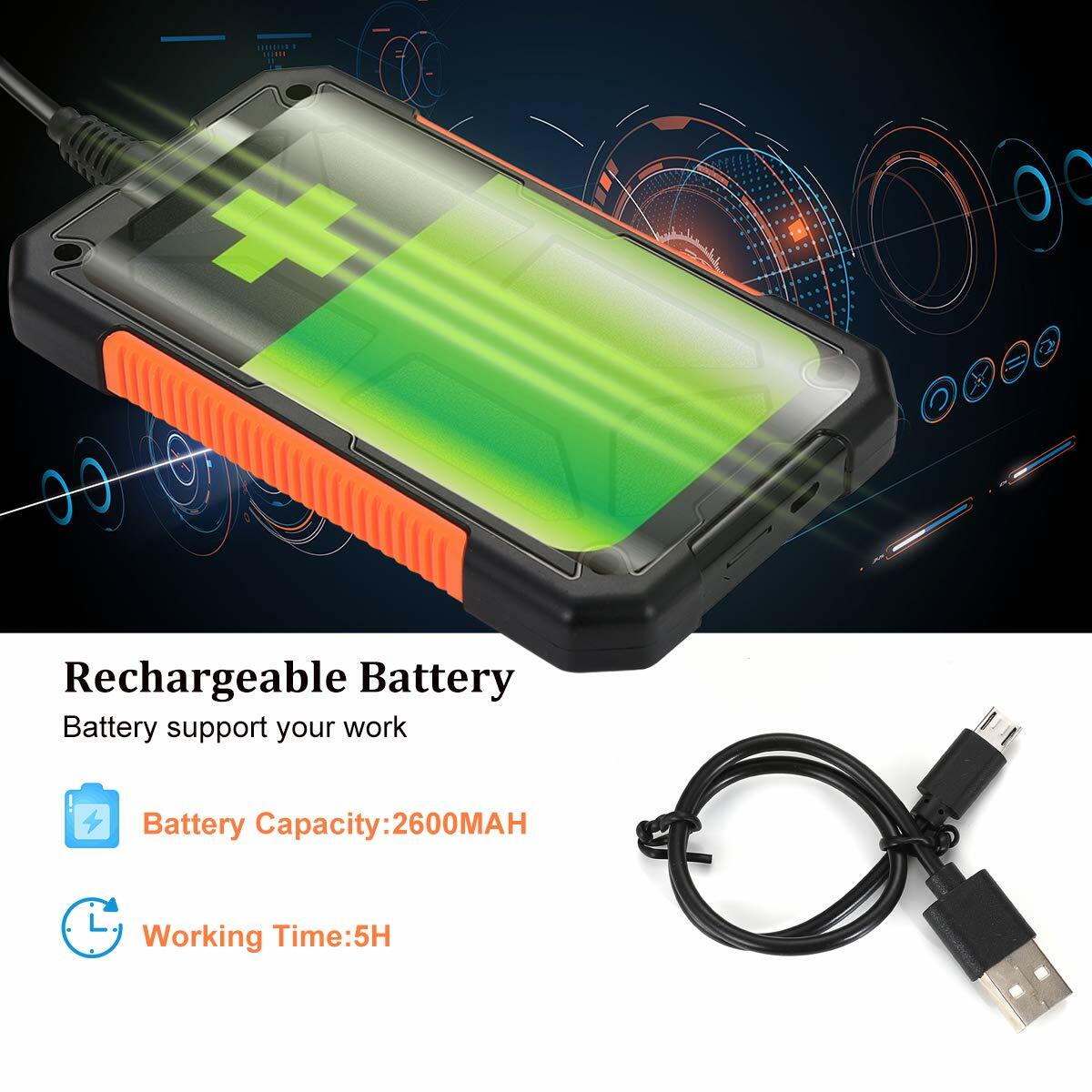 Precise Industrial Endoscope HD Camera 1080P 4.3″ Screen Borescope Inspection US