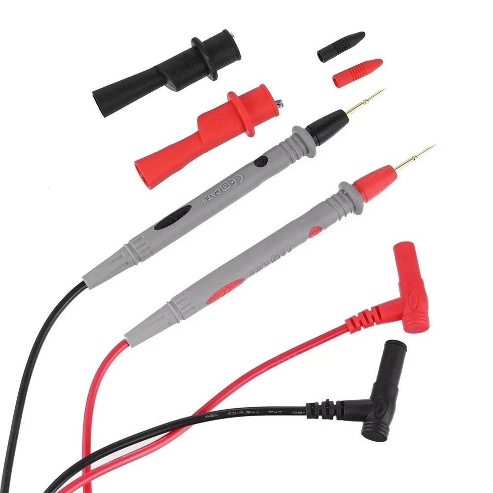 NEW Multimeter Test Leads for Fluke Meter Gold Plated Electrical Probes 20A