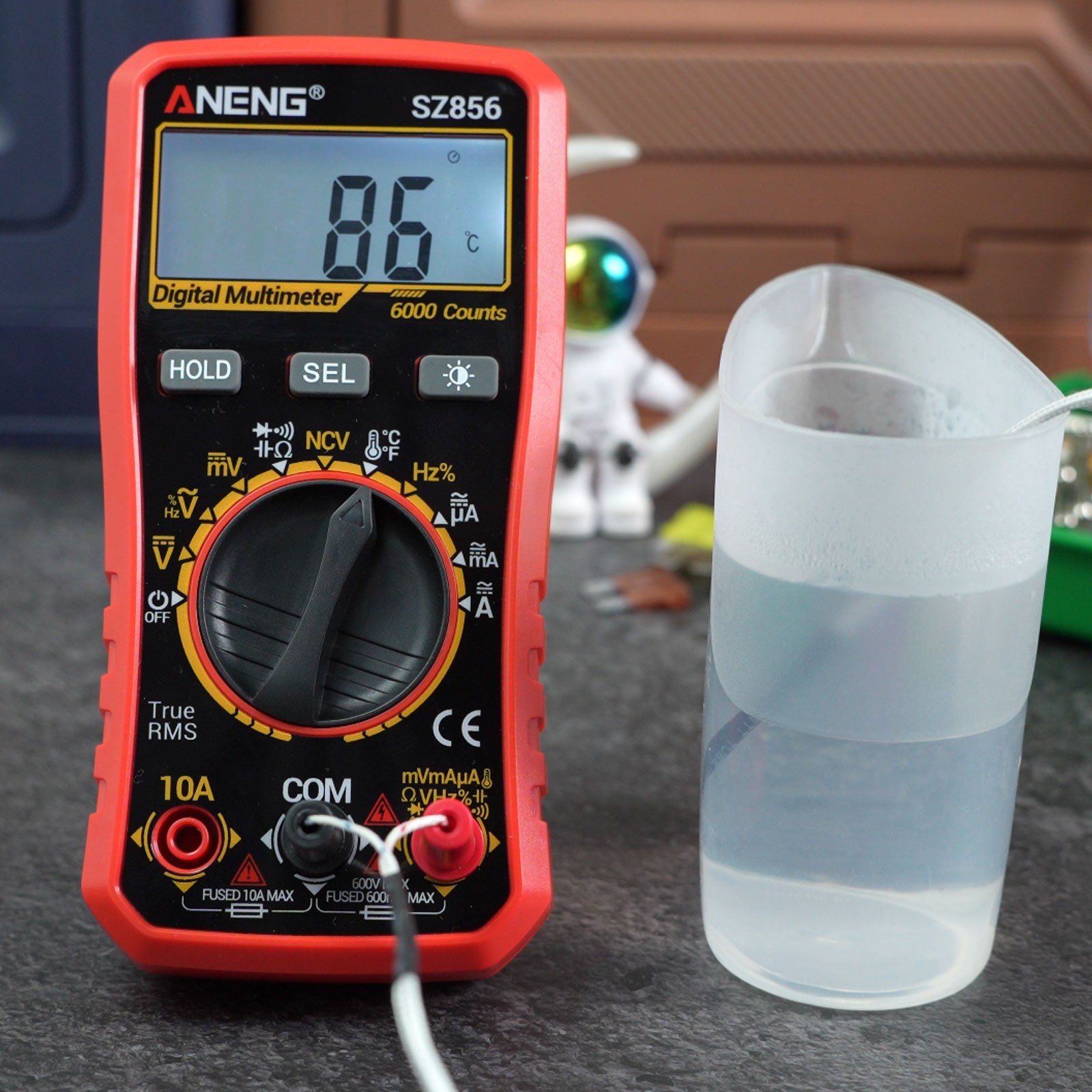 ANENG Digital Multimeter True RMS 6000 Counts Auto Ranging AC DC Voltage Tester
