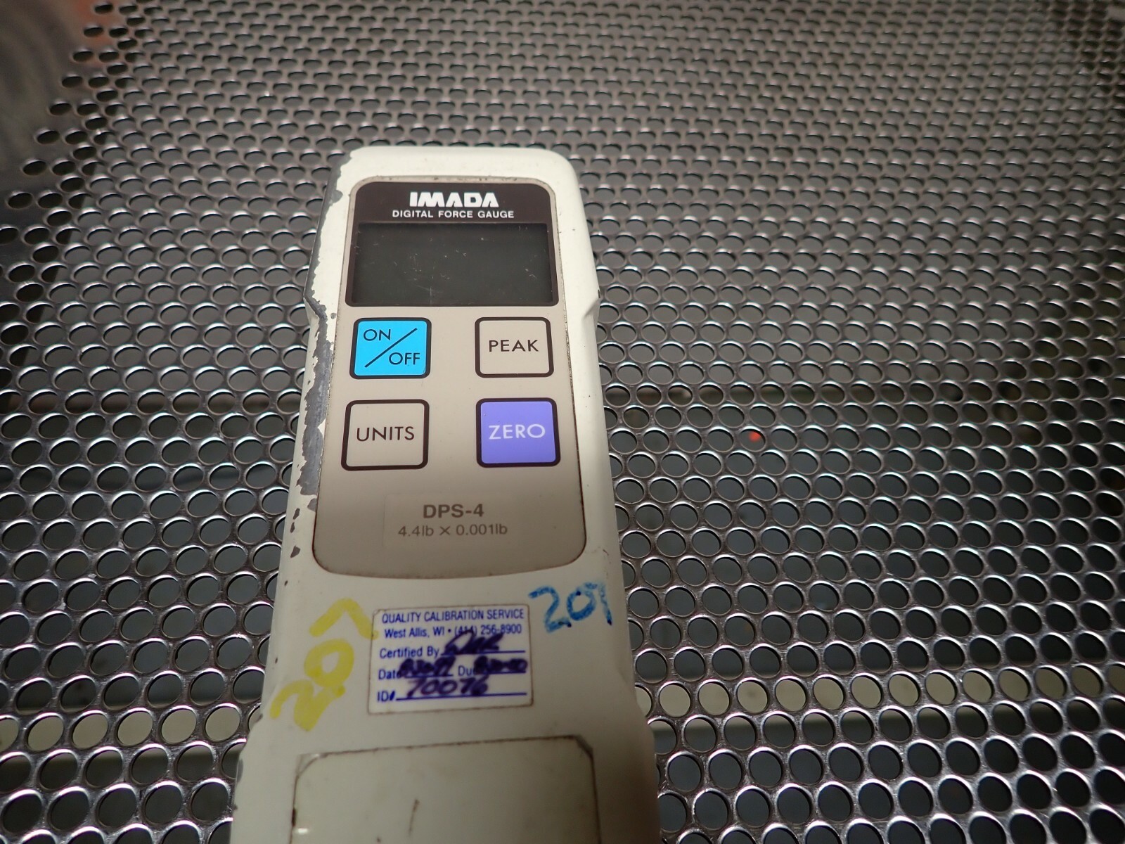 IMADA DPS-4 Digital Force Gauge 4.4lbs x 0.001lb Used With Warranty See All Pics