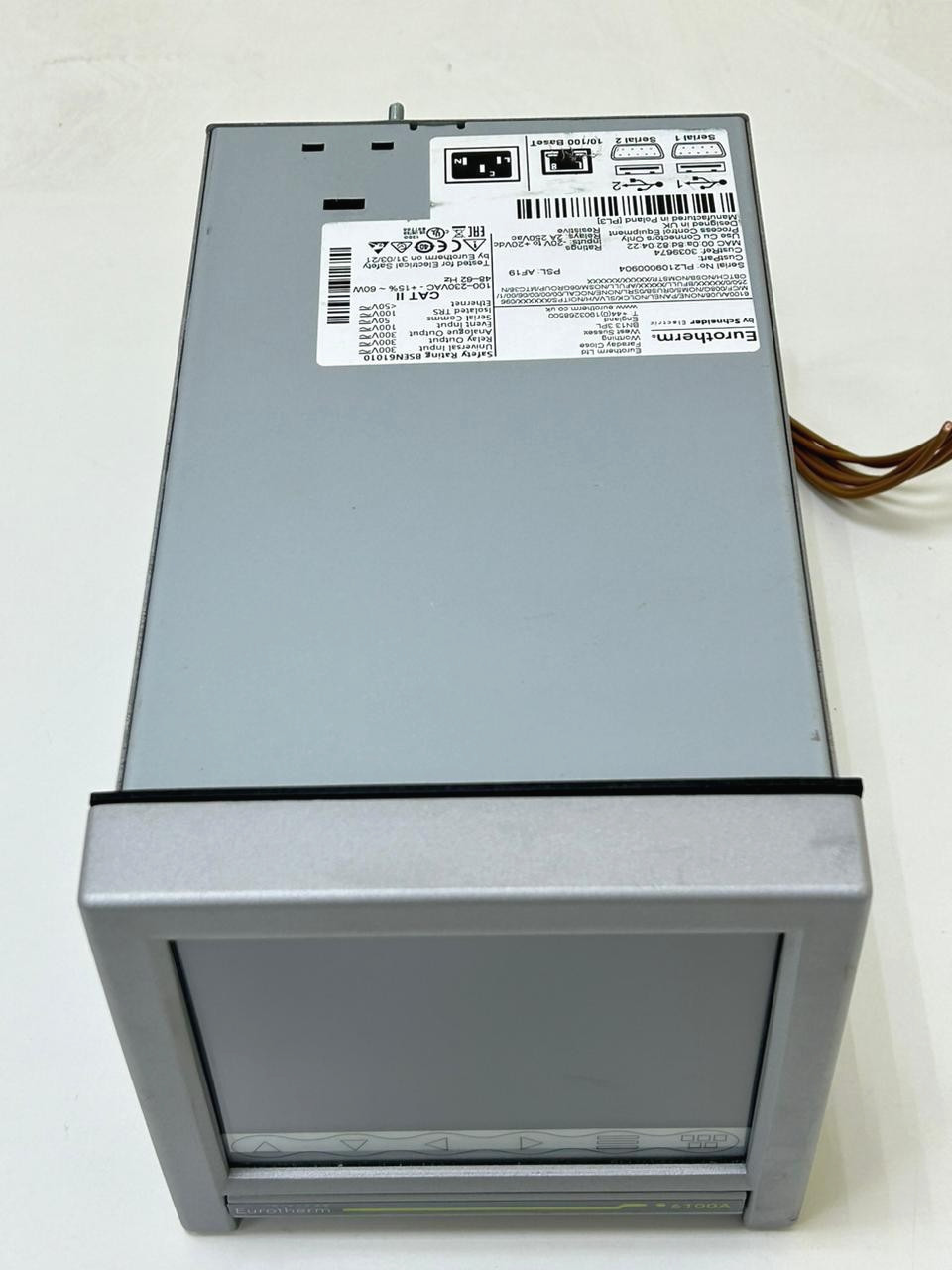 EUROTHERM 6100A Digital TouchScreen Paperless Graphic Recorder