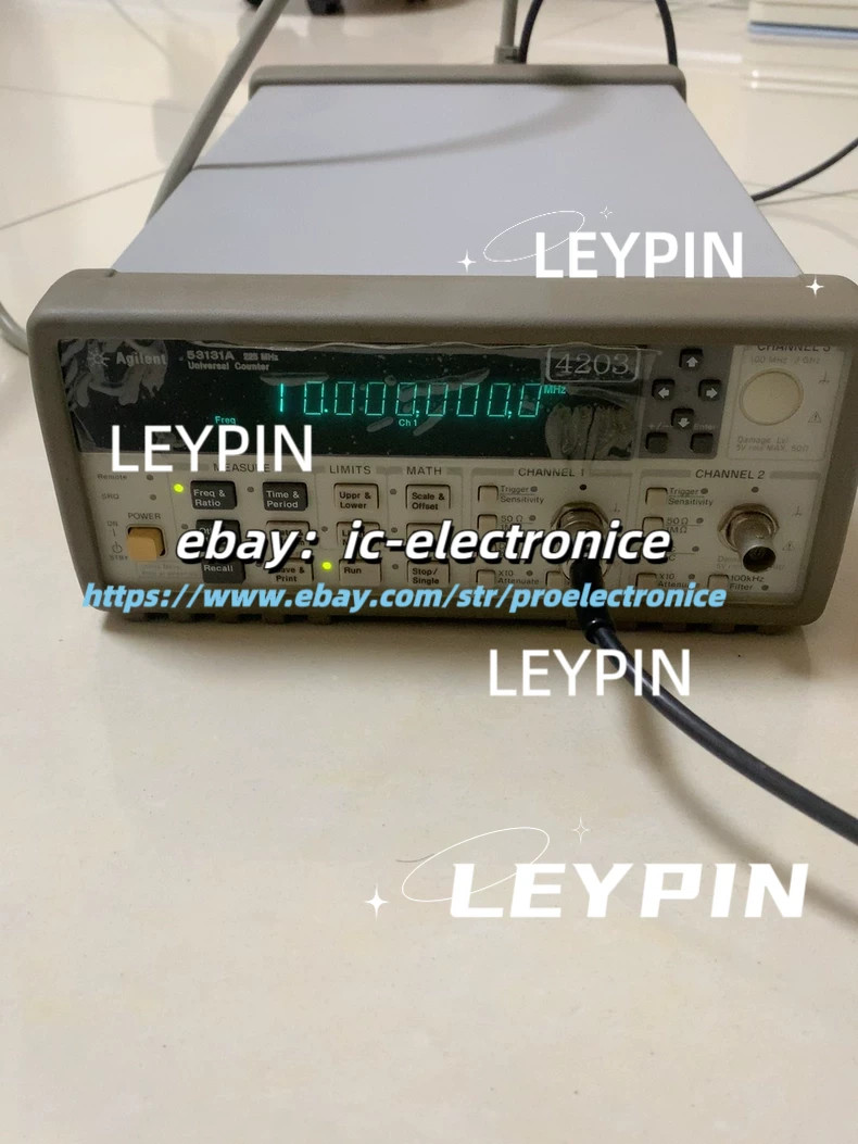 1 pcs 53131A Agilent KEYSIGHT 225MHz REQUENCY UNIVERSAL COUNTER/ic