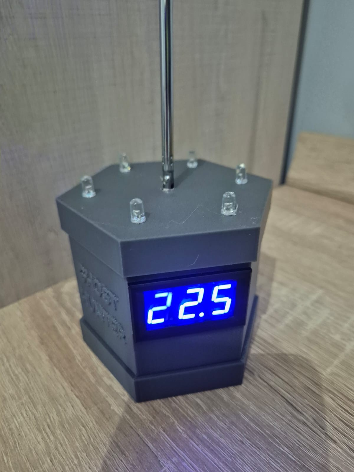 Ghost Hunting REM RADAR v2 Spirit Paranormal Equipment Detection BLUE + TEMP.