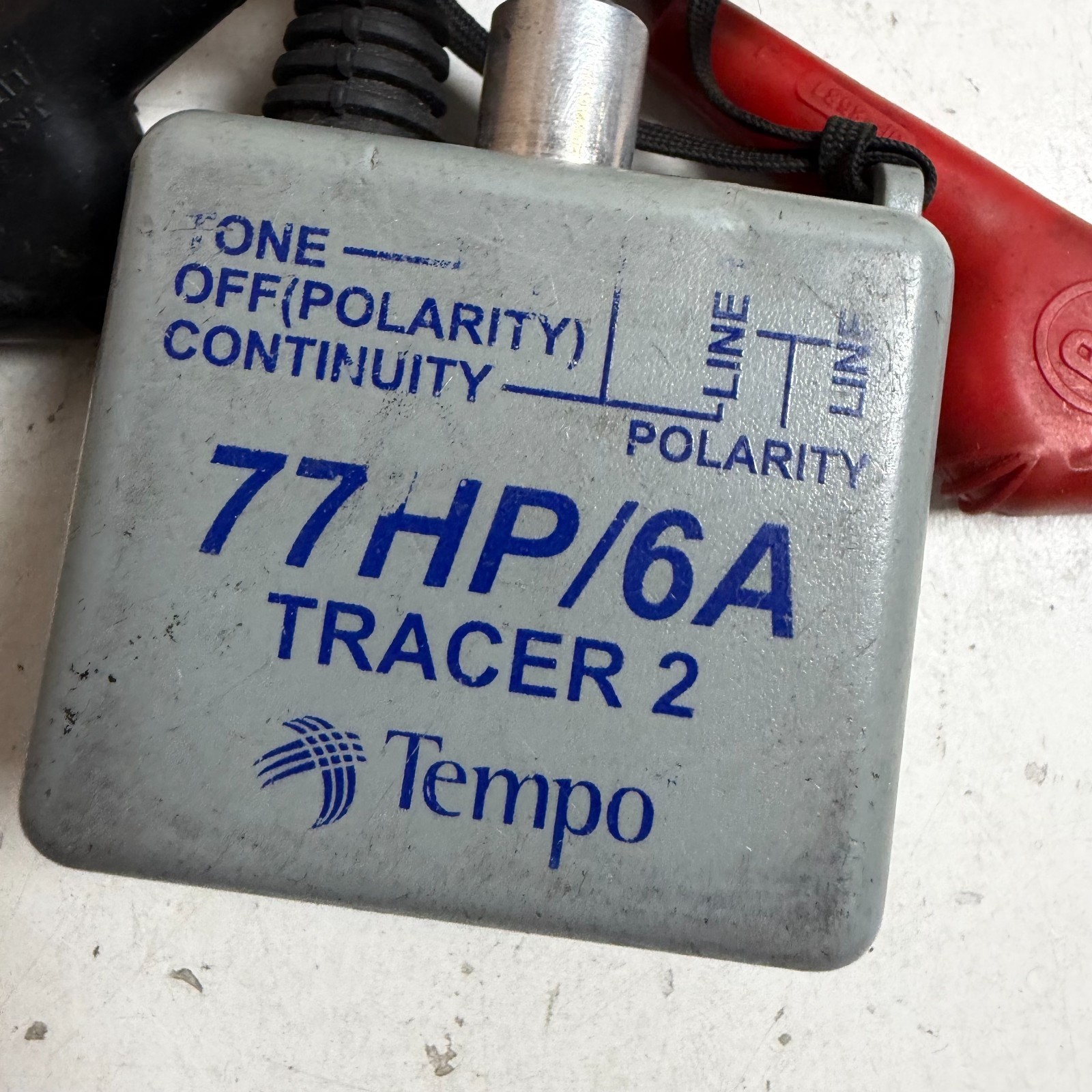 Tempo 200FP Blue Ergonomic 3.5mm Headphone Jack Filtered Tone Pair Tracing Probe