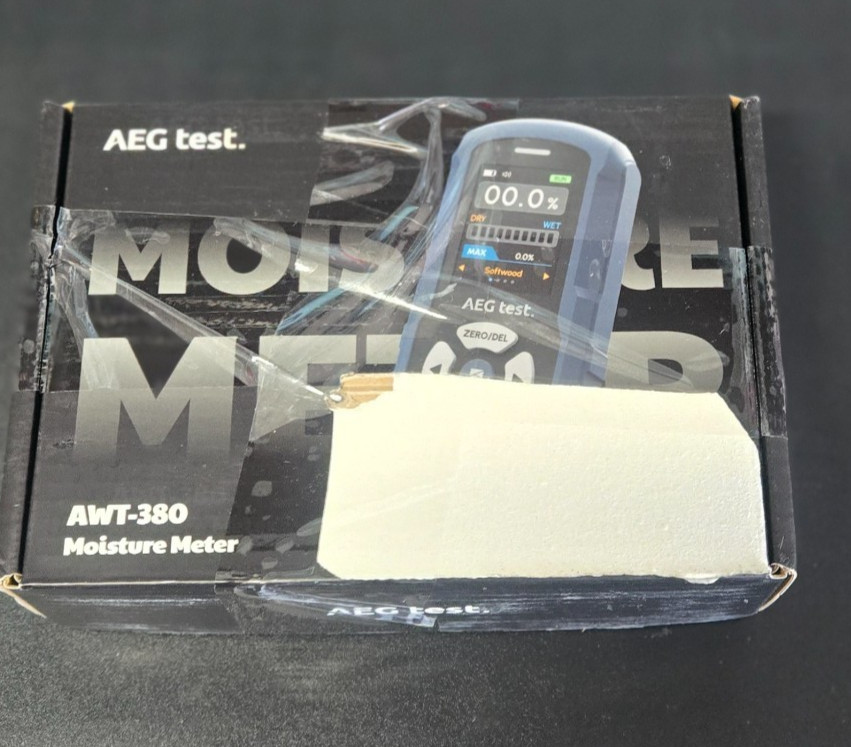 AWT-380 Rechargeable Pinless Moisture Meter for Wood, Drywall & Masonry, Wood…
