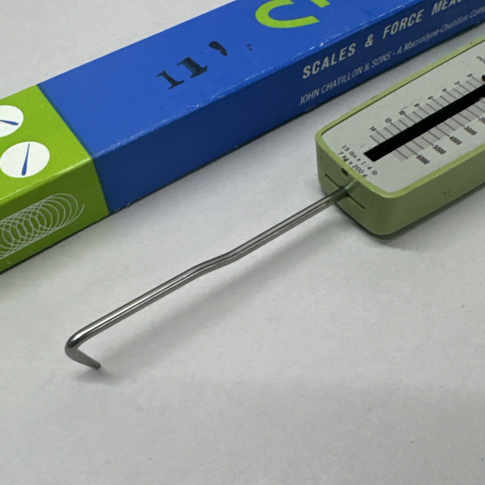 Chatillon LP15 Precison Push Pull Gage 15 Lbs in 1/4 lb 0-6800 Grams NEW NOS LP