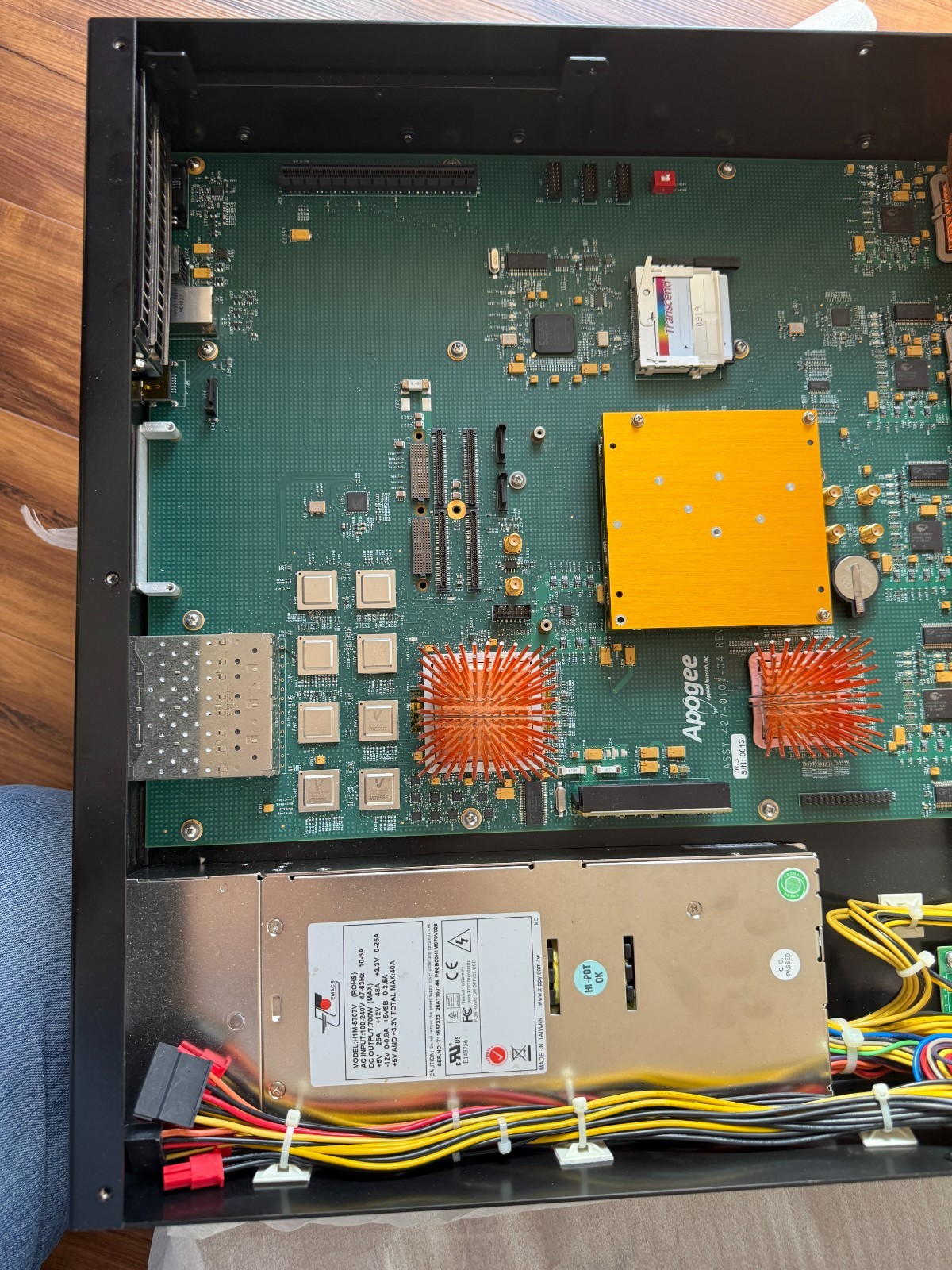 Apogee Applied Research 427 SDR FPGA DSP Acceleration Processor 5RAG8-TE Tested