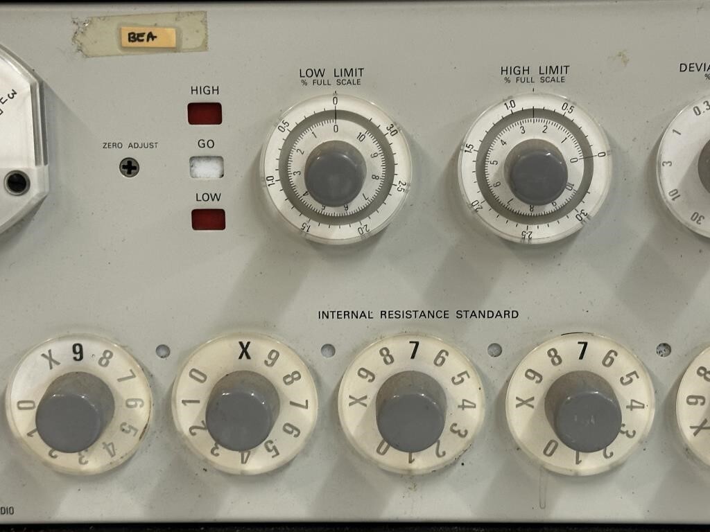General Radio 1662 Resistance Limit Bridge NO WAY TO TEST!!