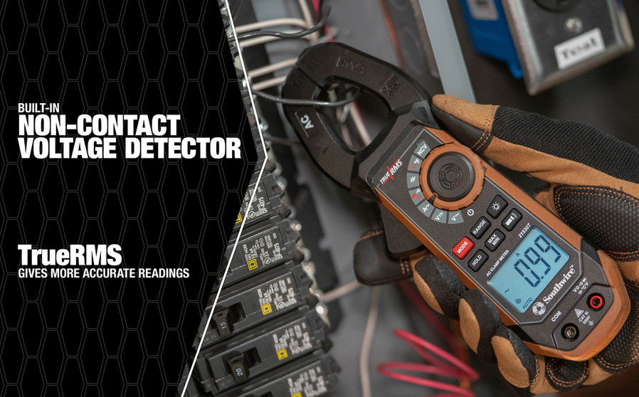 Southwire 21550T 400A AC/DC Clamp Meter with True RMS