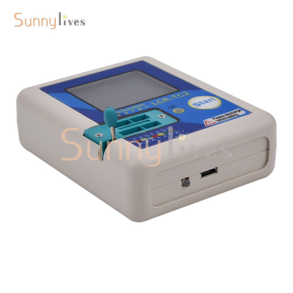 LCR-TC2 Upgraded Version of High Precision Transistor Tester V2.3E English&Cable