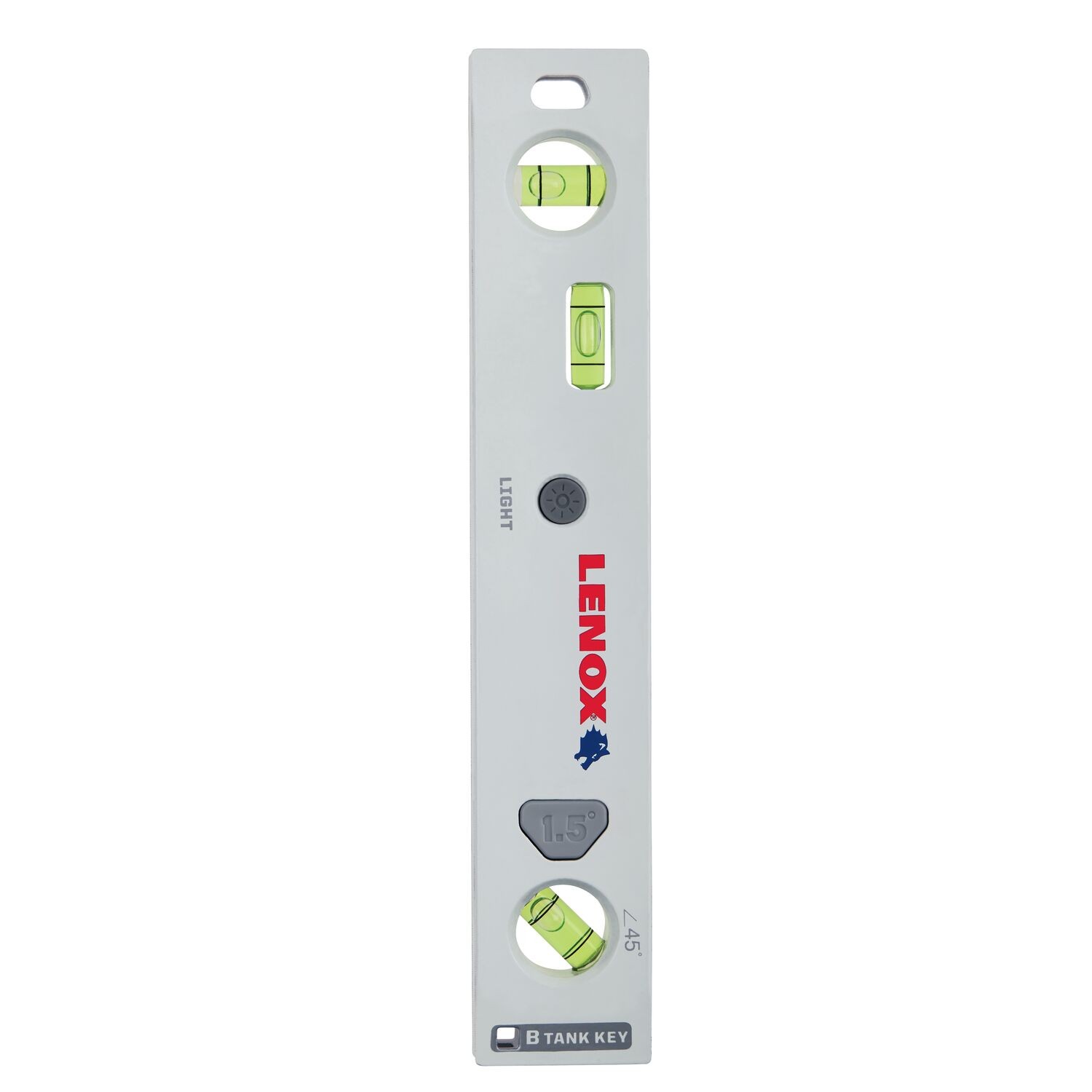 Lenox LXHT82659 Magnetic Lighted Plumb Torpedo Level 10in