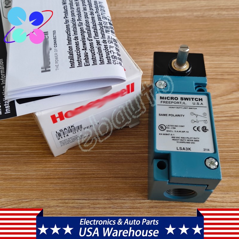 New For Honeywell Microswitch LSA3K Limit Switch MICRO SWITCH 10 AMPS 600 VAC