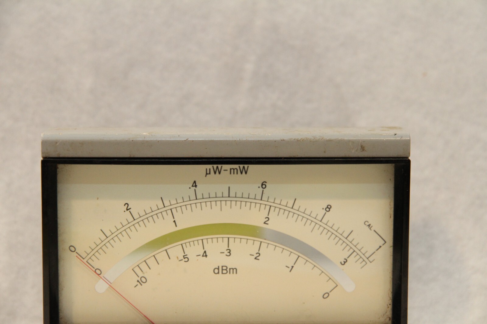 Vintage mW dBm Panel Meter 5060-6015 – unbranded – See photos