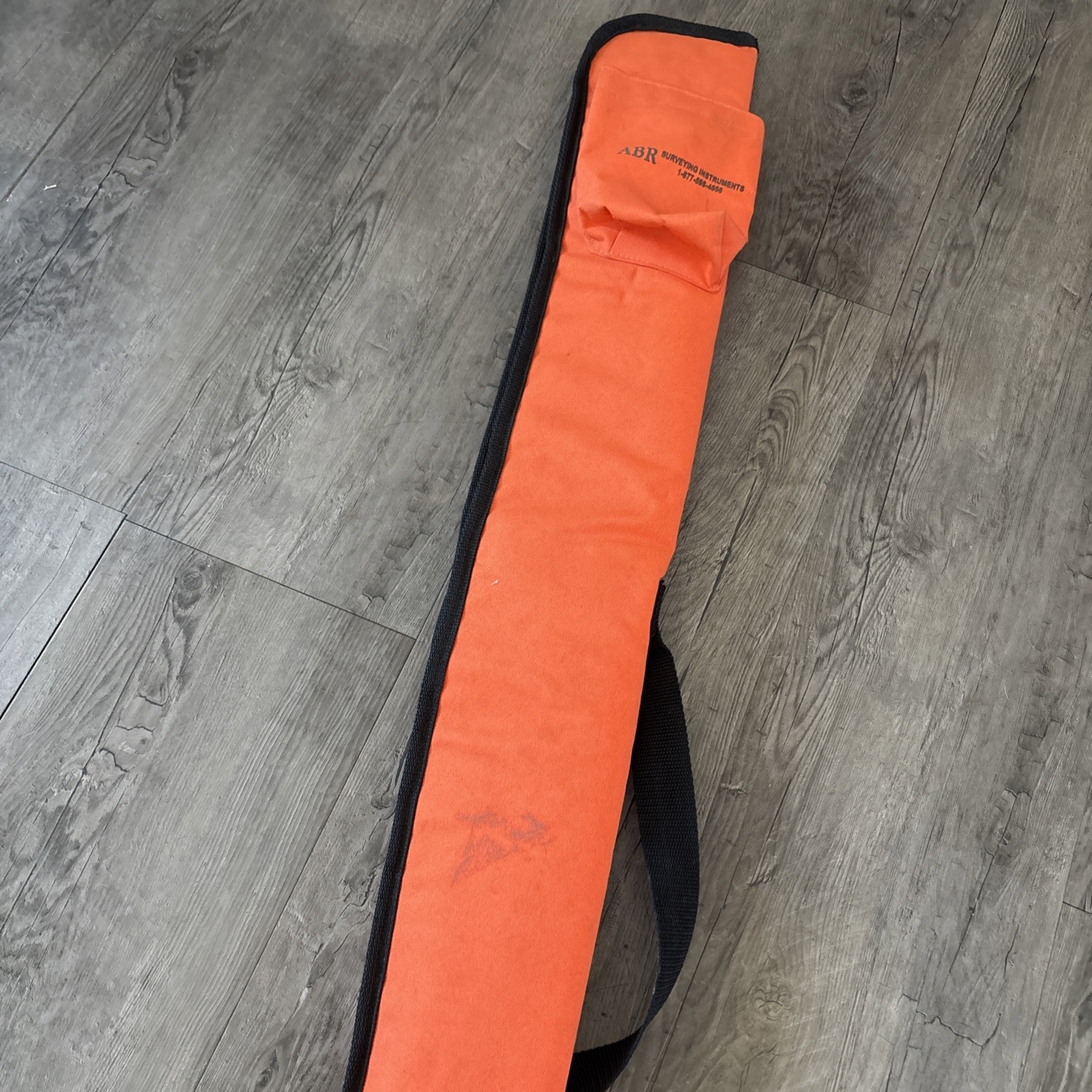 5 FT Surveyors Pole Padded Case Used.
