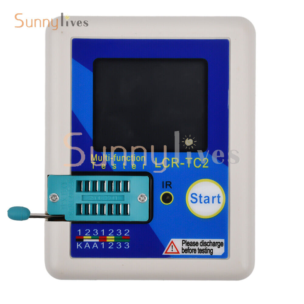 LCR-TC2 Upgraded Version of High Precision Transistor Tester V2.3E English&Cable