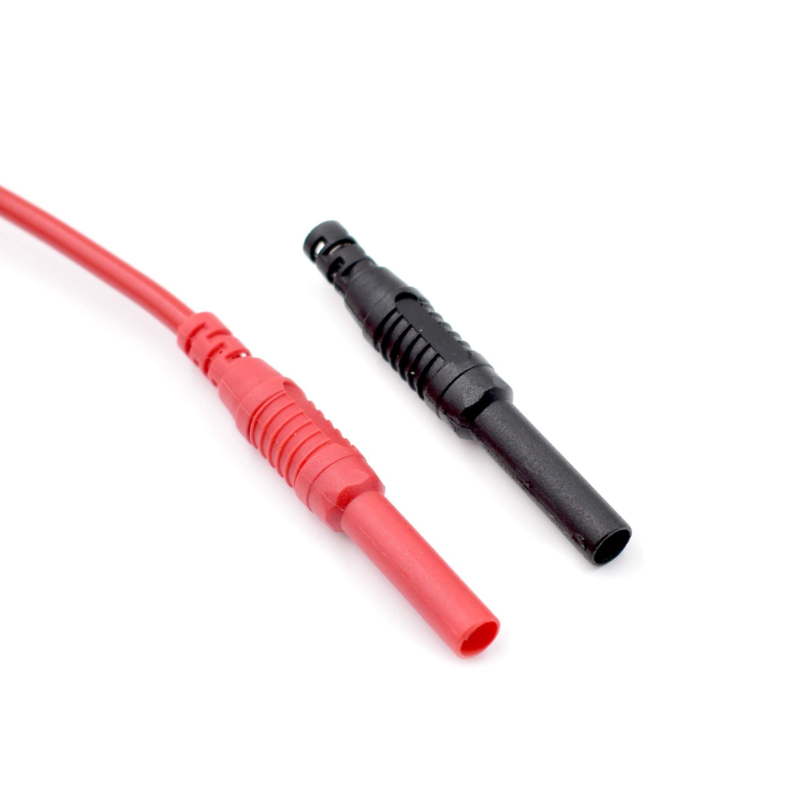 2Pcs Multimeter Test Lead Extension Male to Female Connector 4Mm Banana Plug to