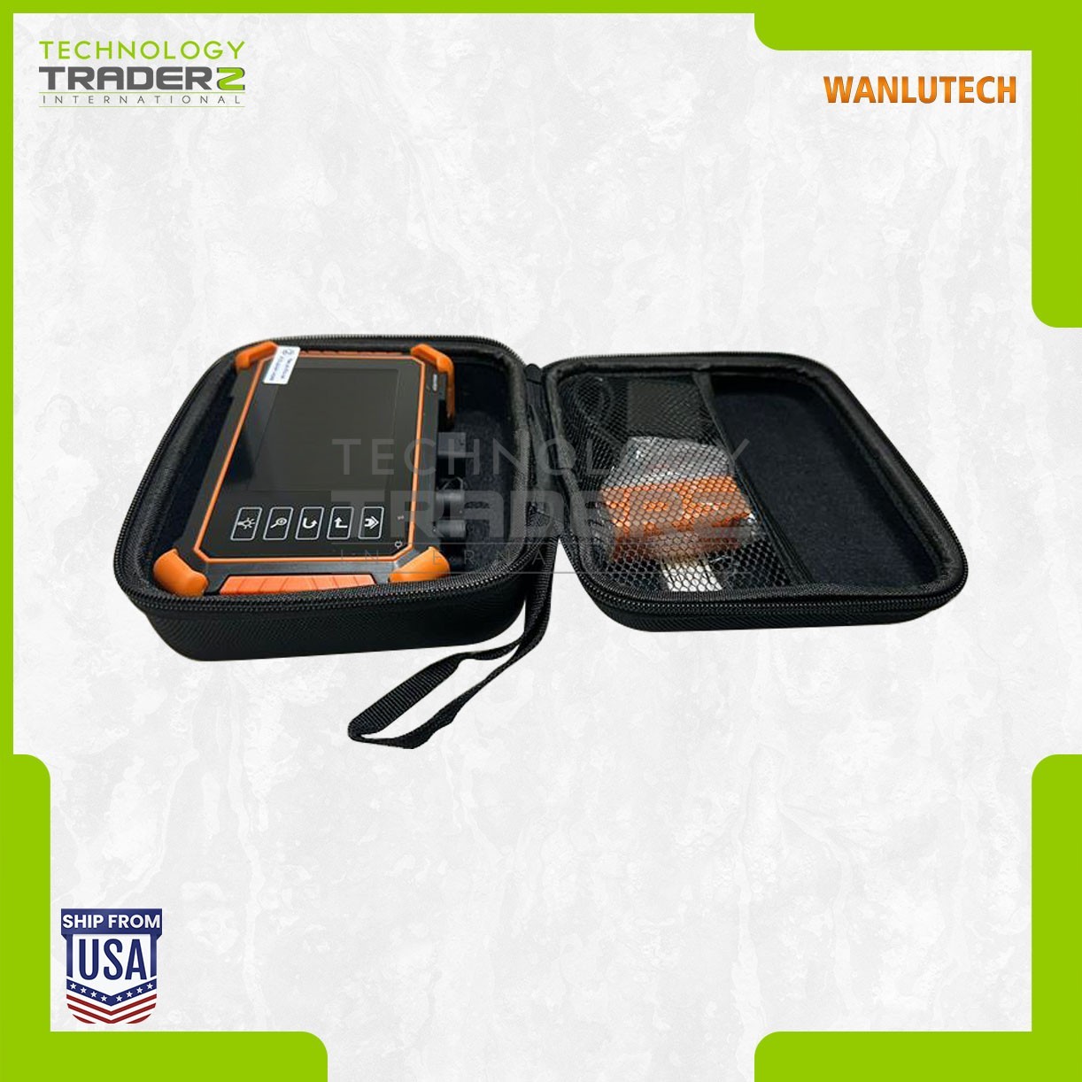 Wanlutech MOT-31 OTDR SC/UPC 4″ Touchscreen OTDR OPM LS RJ45 Fiber Optic Tester