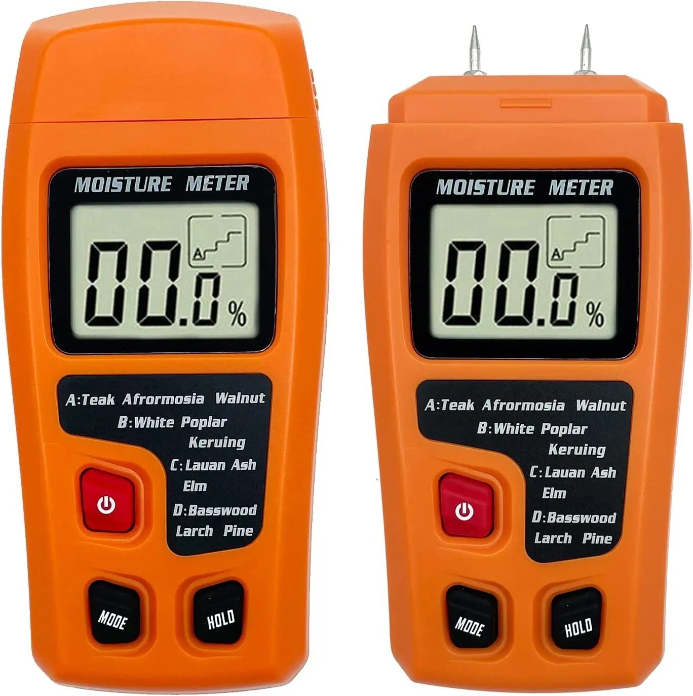 Digital LCD Wood Moisture Meter Detector Tester Wood Firewood Paper Cardboard
