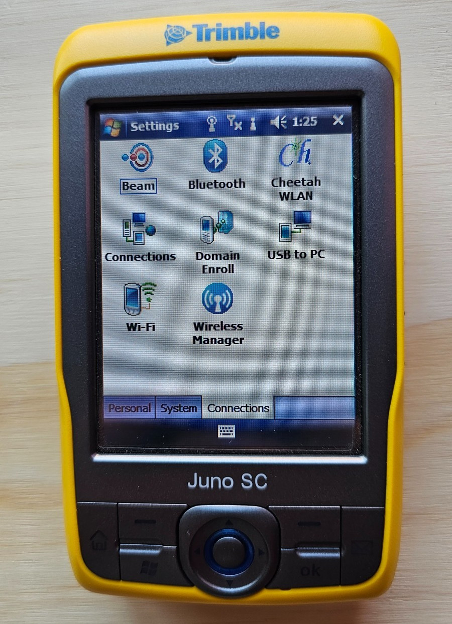 Trimble Juno SC Handheld GPS ArcPad Activated 3.5G Mapping Data Collector