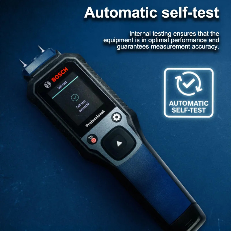 Bosch GMP2-15 Wood Moisture Meter Hygrometer LCD Brick Timber Damp Detector IP65