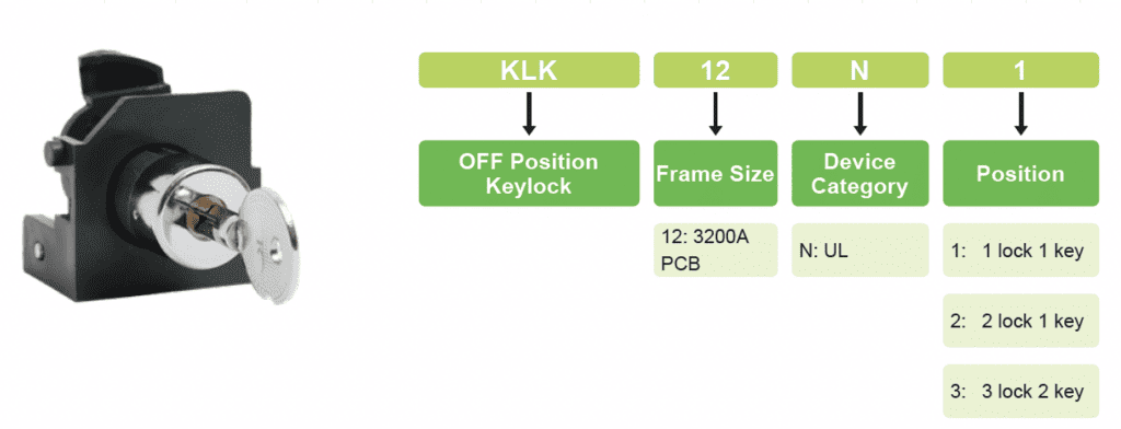 Noark Breaker OFF Position Keylock Guide