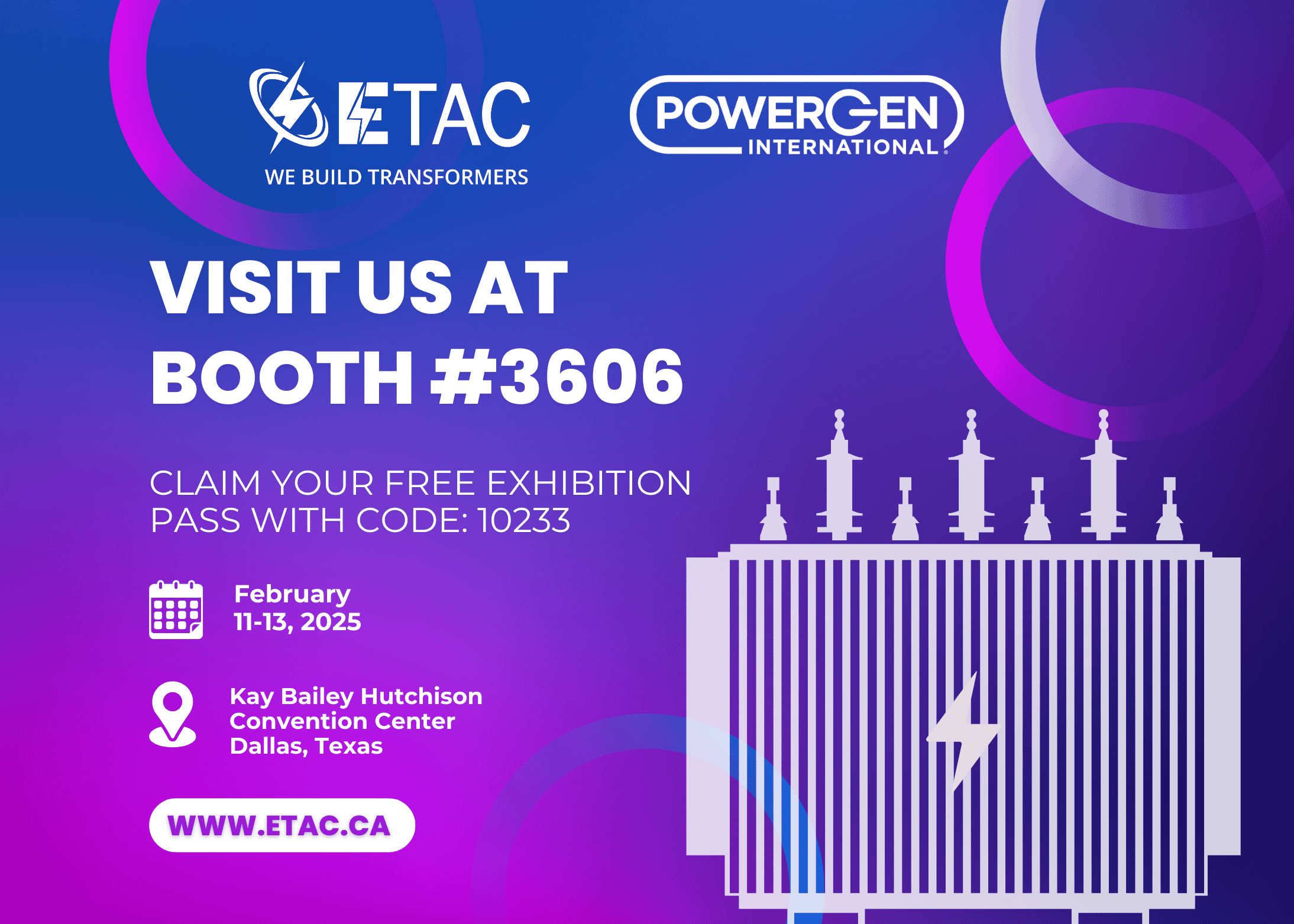 ETAC at #POWERGEN25