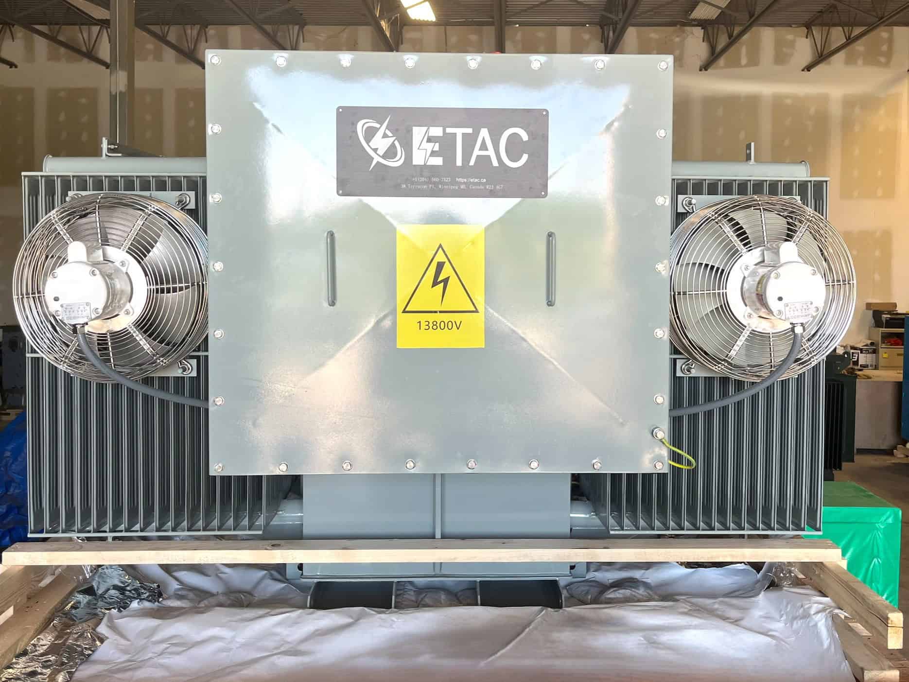 ETAC Stainless Steel Substation Transformers in Harsh Environments