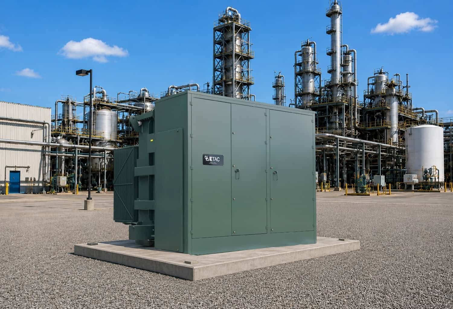 Dead Front High Voltage Distribution Solution-industrial-manufacturing-facility